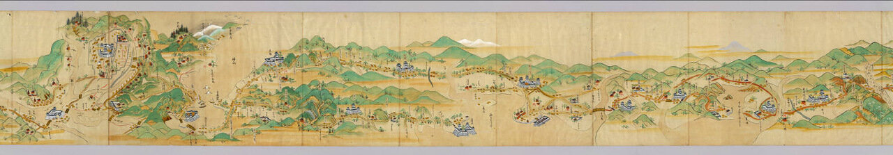 Японская карта 1687