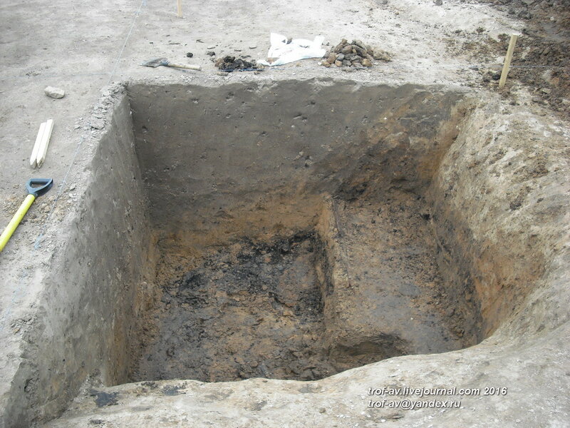 Спасательные археологические раскопки в Кубинке, селище Кубинка-1