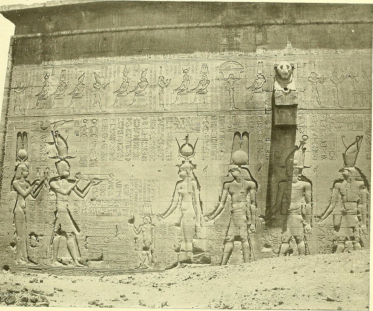 1908. Задняя сторона храма