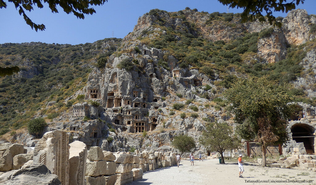 Cтолица древней Ликии - город Мира. Турция