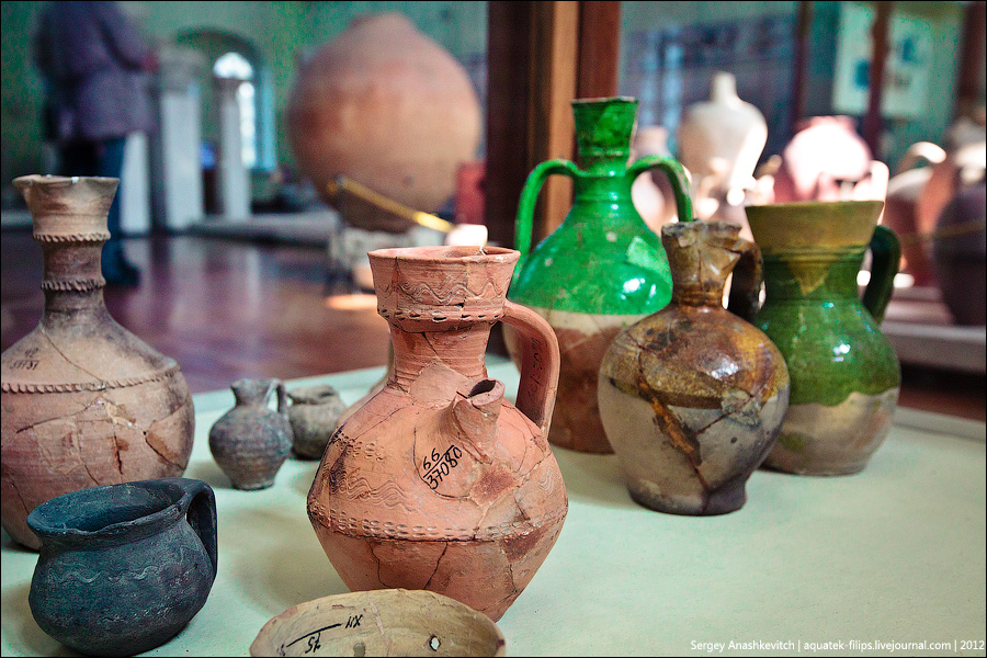 Винные артефакты музея Херсонес