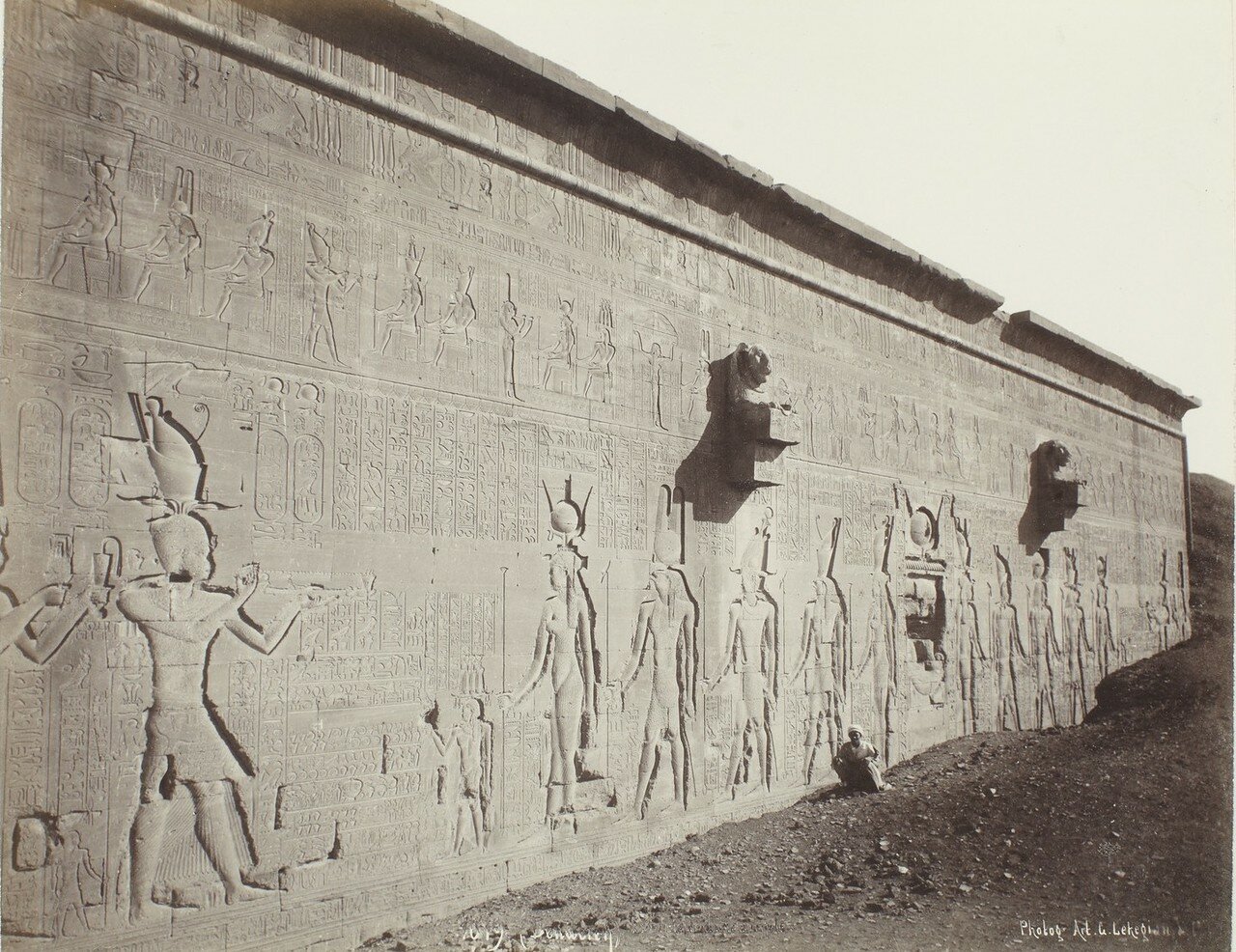 1900. Задняя сторона храма