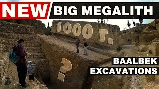 NEW Megalith Baalbek/Раскопки нового мегалита в Баальбеке