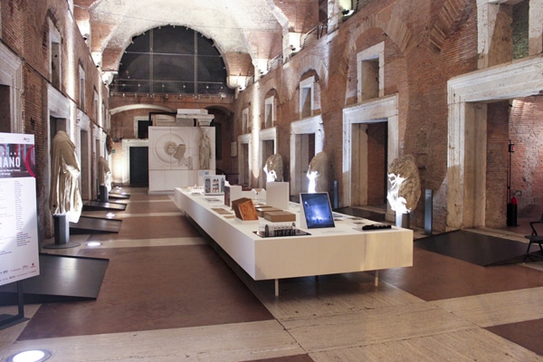 Рынки Рима - Рынок Траяна внутренний зал