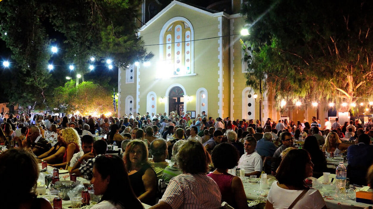 Фото: фестиваль Панигиря в Ставросе