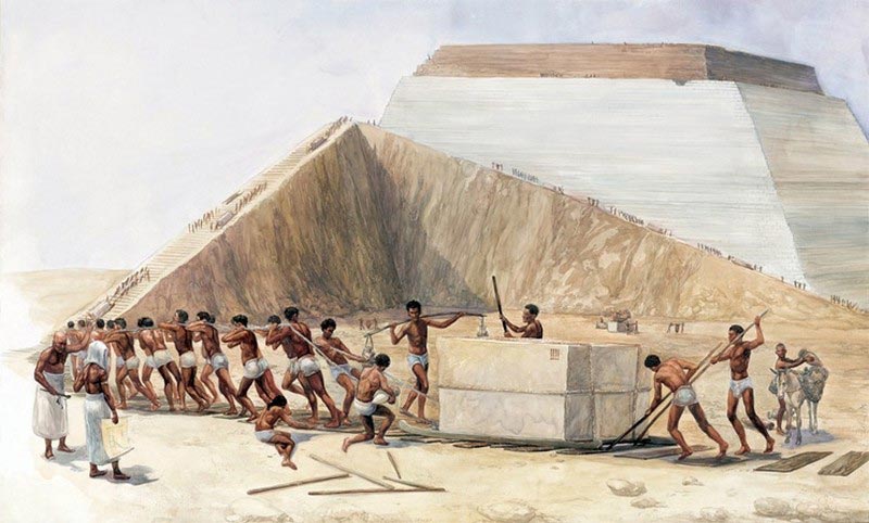 факты о Древнем Египте Рабы и пирамиды