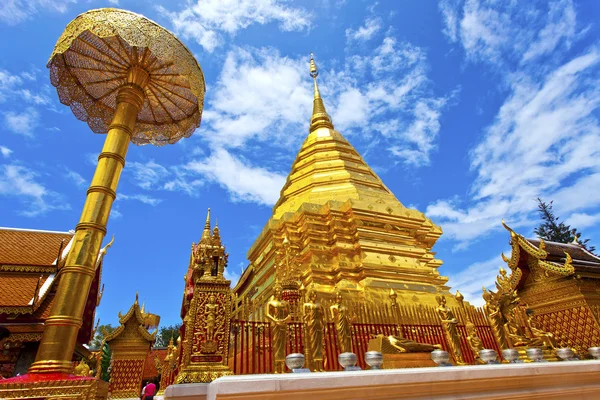 Храм в Чианг Май, Таиланд — стоковое фото