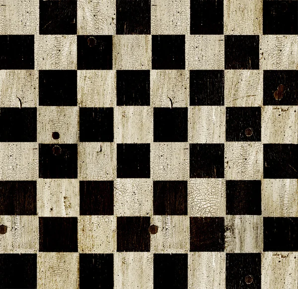 Винтаж шахматная доска — стоковое фото