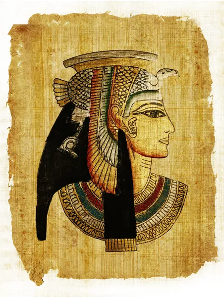 Старый египетских пергамент — стоковое фото