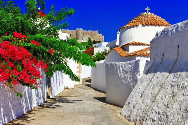 Религиозные Greece.Patmos остров — стоковое фото