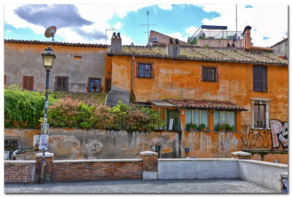 Итальянские дома — стоковое фото