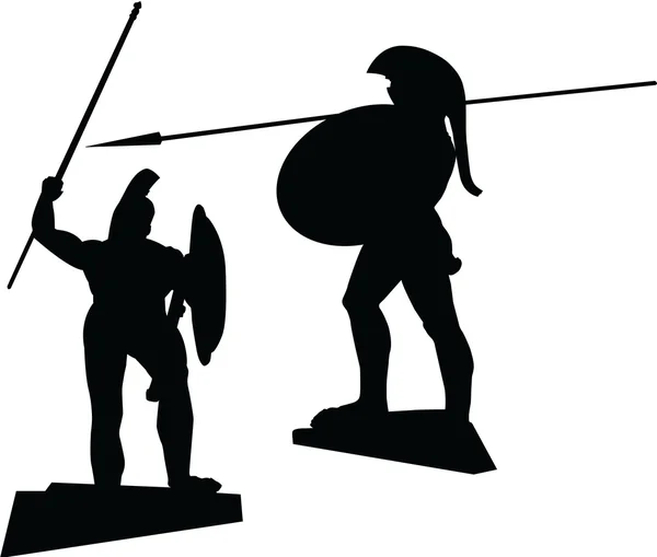 Леонидас статуя, Фермопилы, Греция — стоковое фото