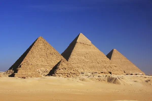 Пирамиды Гиза, Каир — стоковое фото
