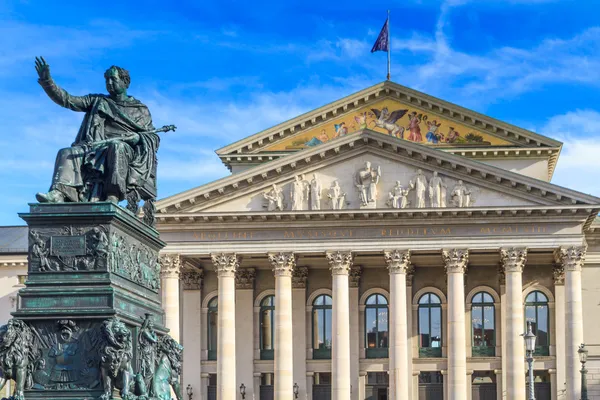 Мюнхен, Баварская государственная опера, bayerische staatsoper, Германия — стоковое фото