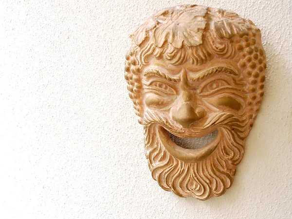 Древний греческий театр маски — стоковое фото