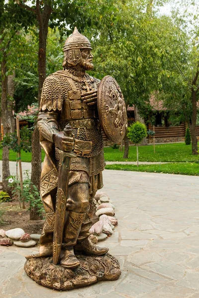 "Ilya Muromets" hero of Russian epic - city Monument — стоковое фото