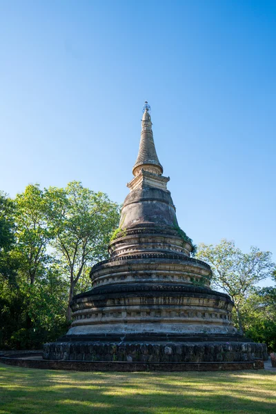 Пагода буддийского храма в Чиангмае — стоковое фото