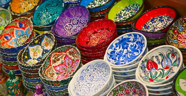 Традиционная турецкая керамика Стоковая Картинка