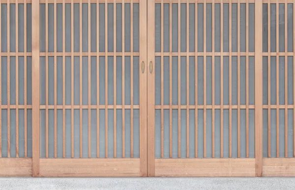 Традиционный японский дверная перегородка — стоковое фото