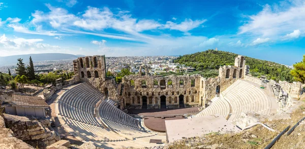 Древний театр в Греции, Athnes — стоковое фото