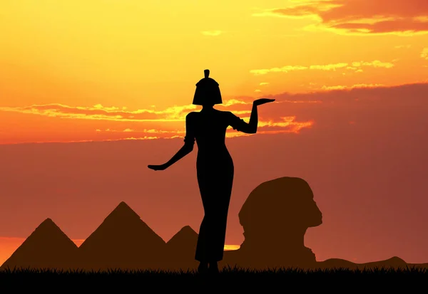 Клеопатра Королева в Египте — стоковое фото