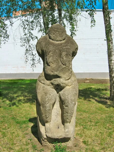 Каменная баба. Древние slavian идол — стоковое фото