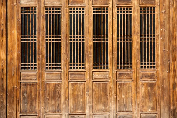 Китайский старый стиль дверь — стоковое фото