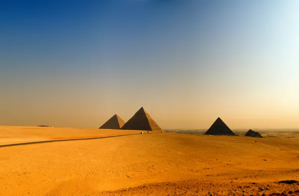 Пирамиды в Гизе 08 — стоковое фото