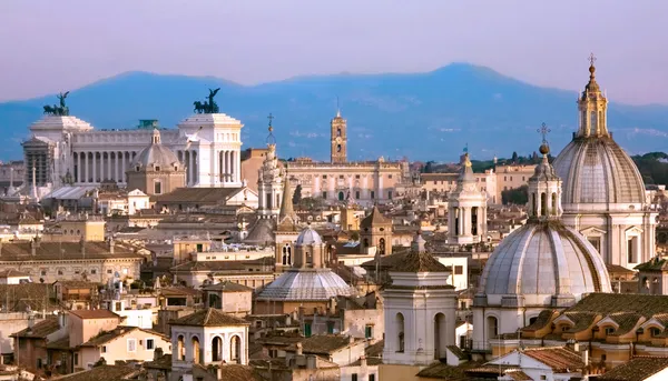 Центр города Рим — стоковое фото