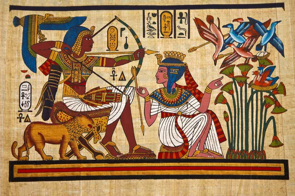 Египетский папирус — стоковое фото