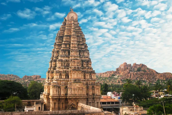 Храм в Хампи, штат Карнатака, Индия — стоковое фото