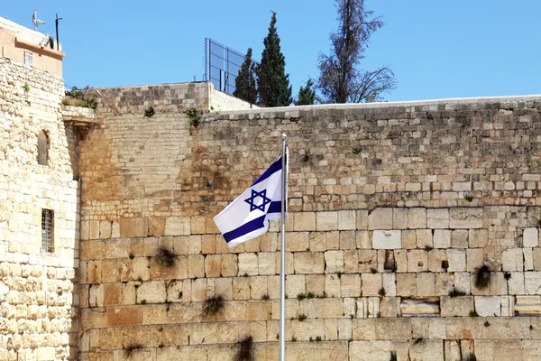 Западная стена в Иерусалиме, Израиль — стоковое фото