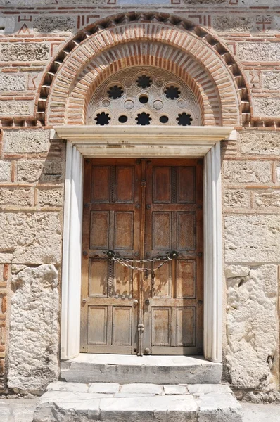 Древняя Агора - Афины Греция - базилика дверь — стоковое фото