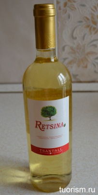 Вино Рецина, Греция, Retsina