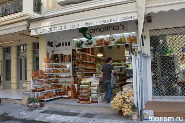 Сувенирный магазин, Афины