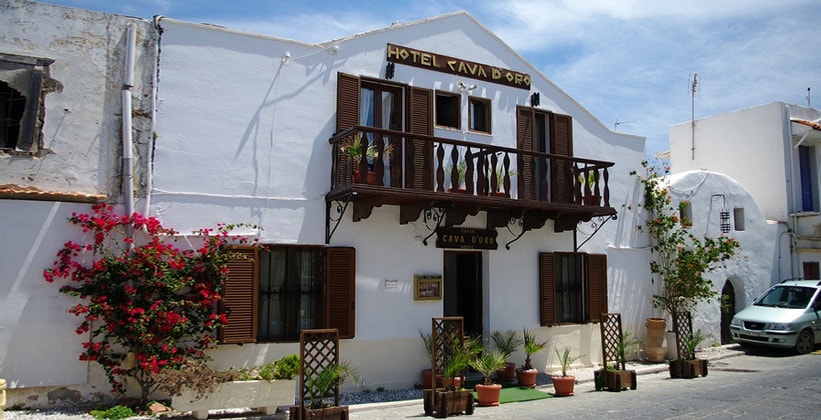Небольшой отель в Старом городе Родос (Греция)