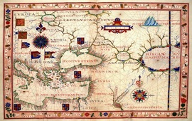 Древние морские карты Черноморского региона