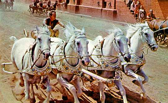Гонки колесниц в древней греции