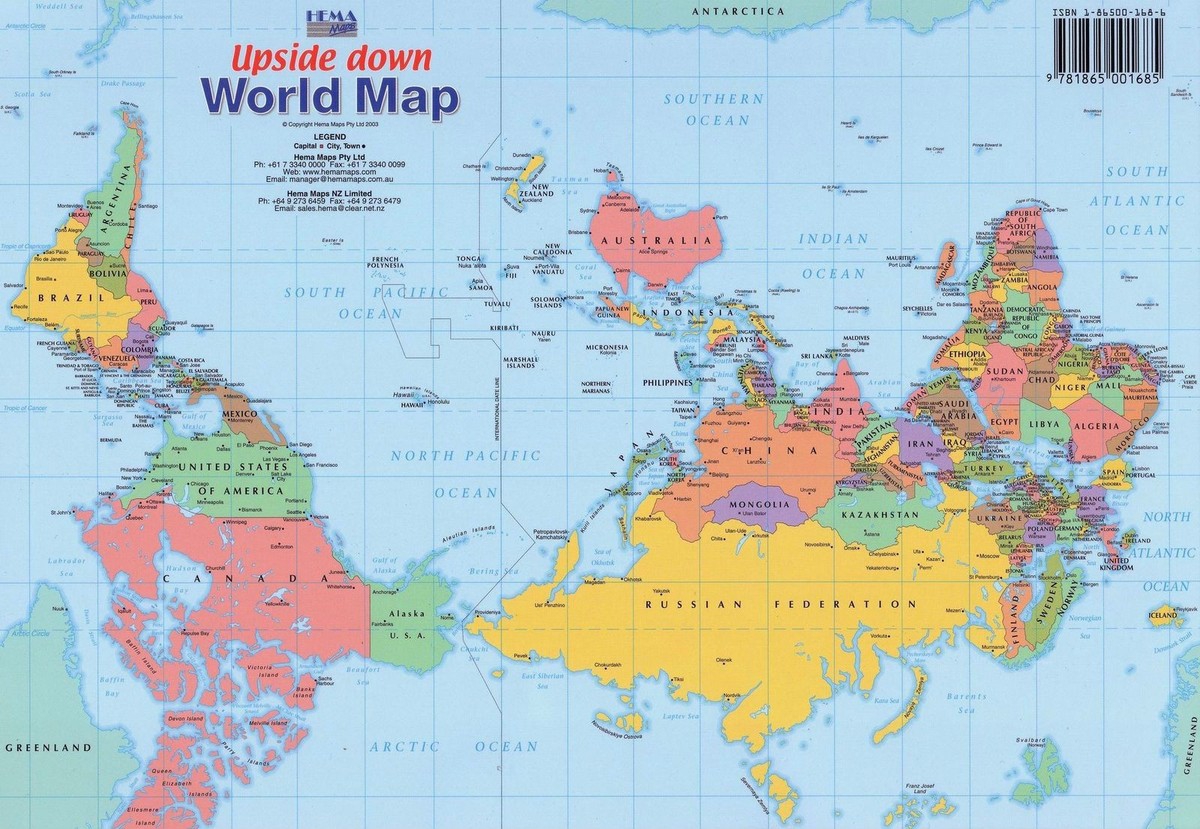 5. Карта мира для Австралии австралия, в мире, карты, китай, сша, факты, чили, юар