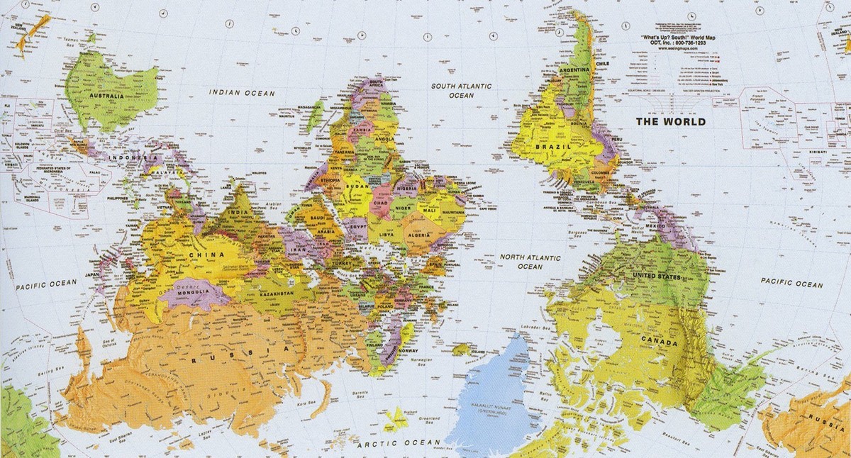 6. Карта мира для ЮАР австралия, в мире, карты, китай, сша, факты, чили, юар