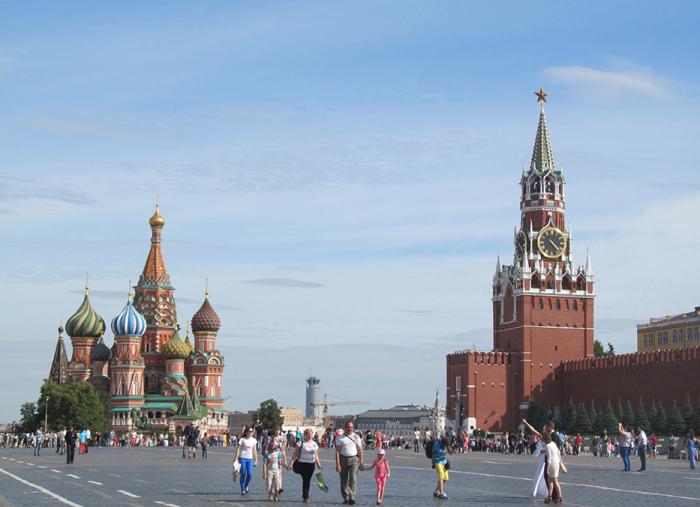 стены московского кремля
