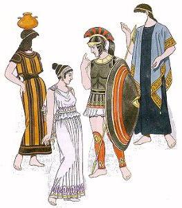 верхняя одежда древних римлян 