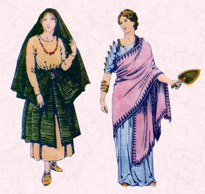 Древний Рим одежда римлян 