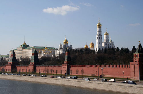 Московский Кремль - вид со стороны Москвы-реки