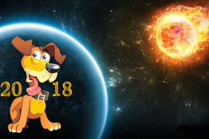 Земляная Желтая Собака 2018 год