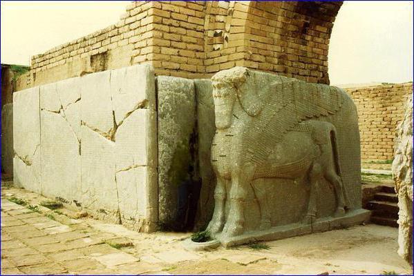 Столица Ассирии логовище львов