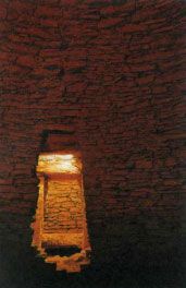 Интерьер погребальной камеры пещеры Эль Ромеаль. Испания. 2000 г. до н. э.