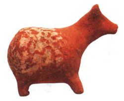 Фигурки домашних животных были распространены в эпоху неолита. Лагаш. V тысячелетие до н. э.