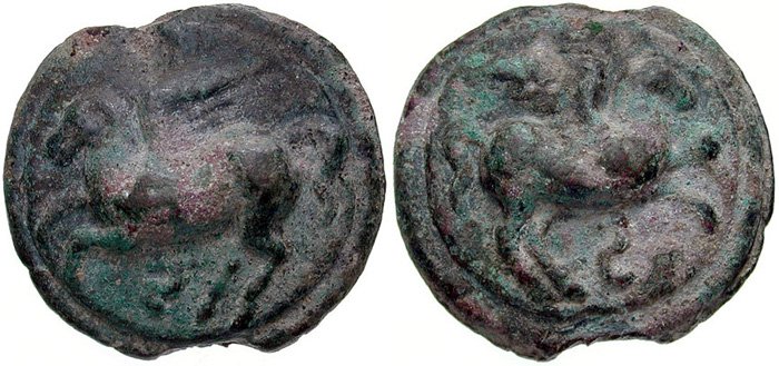Монета Древнего Рима - семис