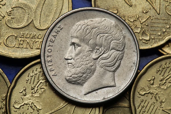 Монеты Греции — стоковое фото